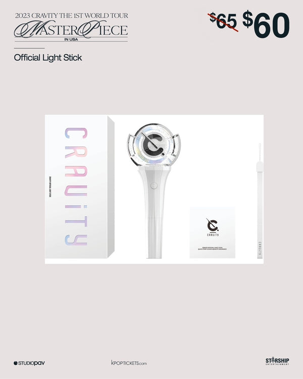 CRAVITY THE 1ST WORLD TOUR - OFFICIAL LIGHTSTICK