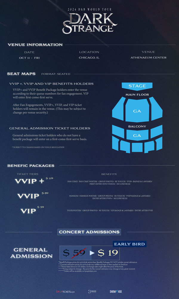 DKB - CHICAGO - VIP BENEFIT PACKAGE